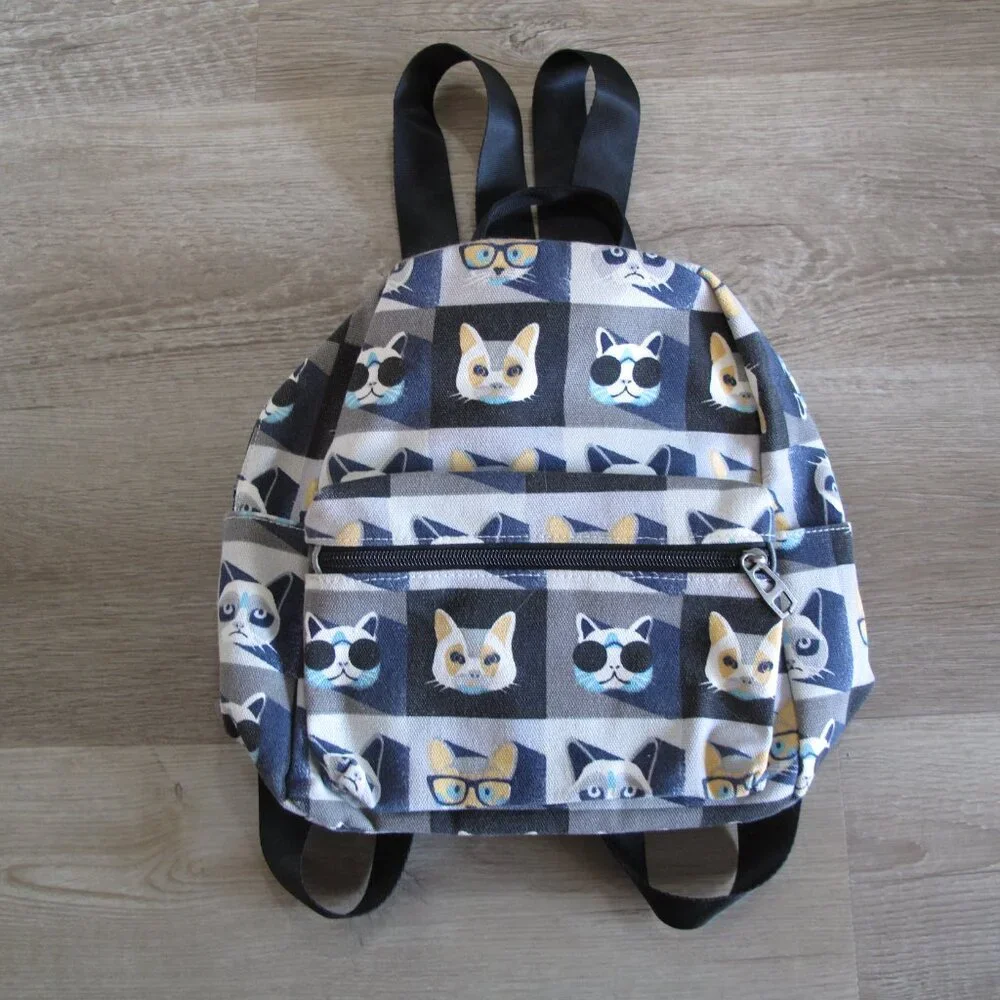UNBRANDED Cool Cats Mini Backpack